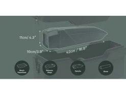 Topeak E-Xplorer Trunkbox Battery Carrier -Bicycle accessory tool store 102554 9