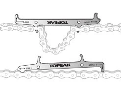 Topeak Chain Hook & Wear Indicator -Bicycle accessory tool store 27014 2