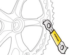 Topeak Chainring Nut Wrench -Bicycle accessory tool store 27016 2