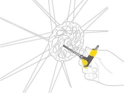 Topeak T25 Duotorx Wrench -Bicycle accessory tool store 27197 2