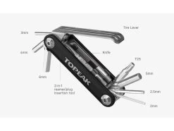 Topeak Tubi 11 Tubeless Repair Multi Tool -Bicycle accessory tool store BP 76284 10