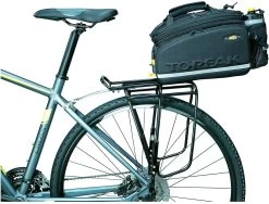 Topeak MTX TrunkBag DXP Rack Bag With Expandable Panniers: 22.6 Liter, Black -Bicycle accessory tool store e 2xWiIe9NfoNqfuIMrtbpjEA